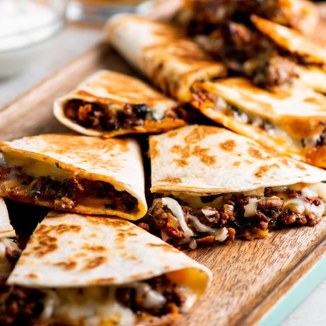 Steak & Cheese Quesadilla.