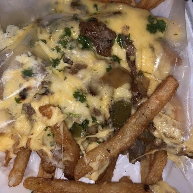 Bacon and Cheese Fries.