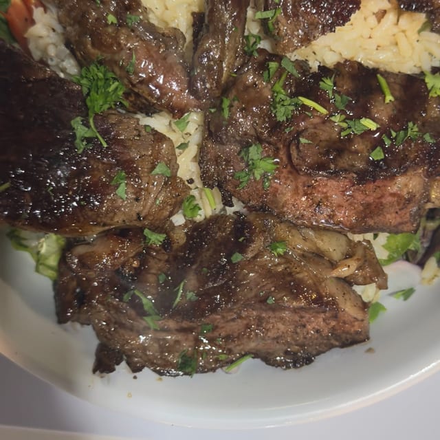 Grilled Rib Eye Bowl.