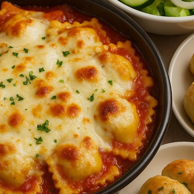 Baked Ravioli.