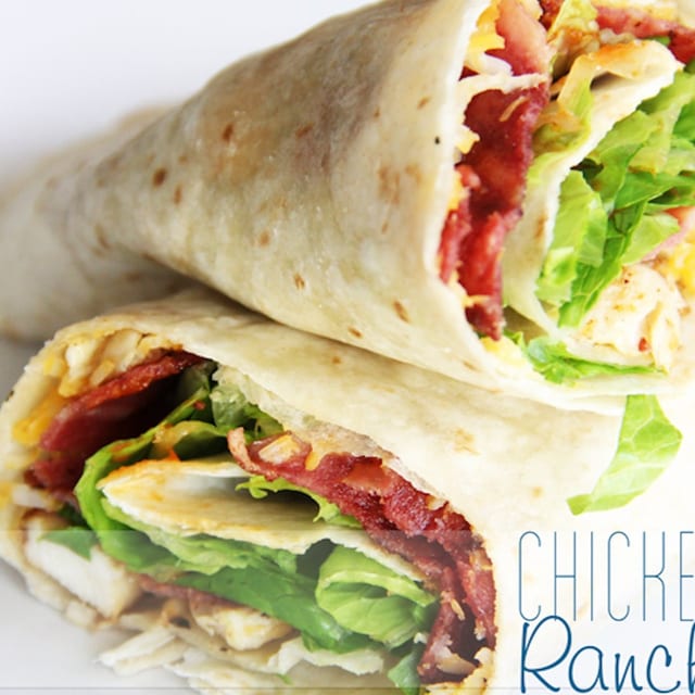 Ranch Chicken Bacon Wrap.