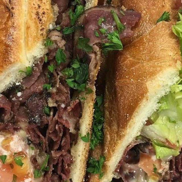 Pastrami & Swiss Cheese Grinder.