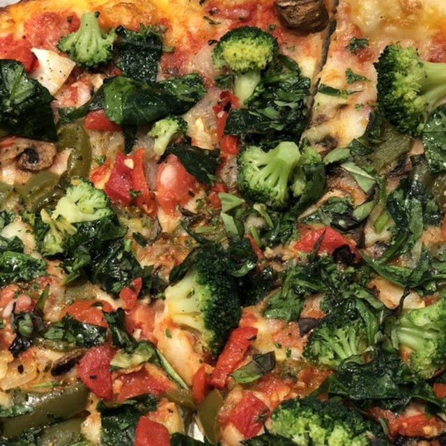 Mama's Fresh Garden Pizza.