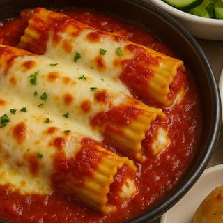 Baked Manicotti