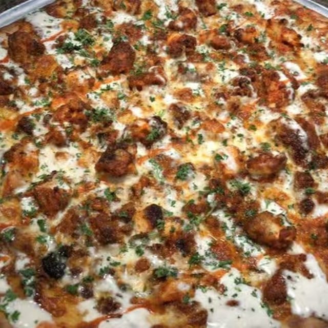 Buffalo Chicken Pizza.