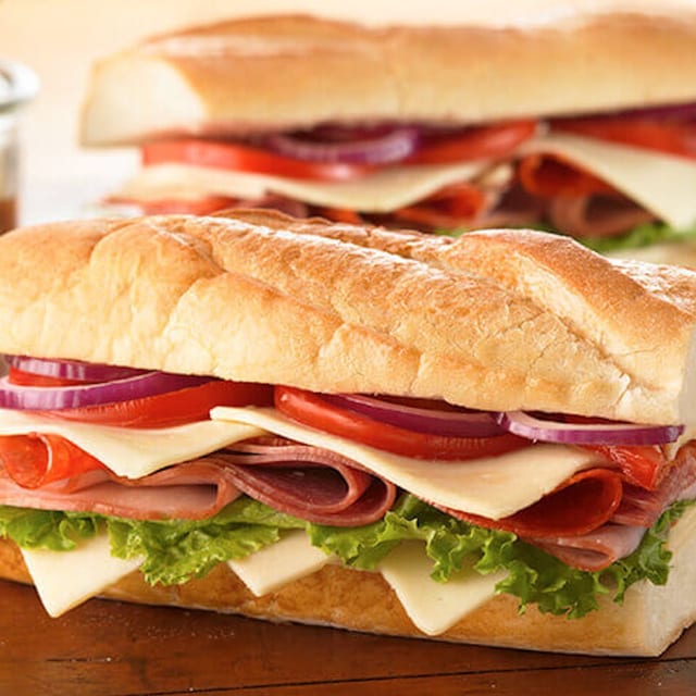 Italian Combo Meat & Provolone Grinder.