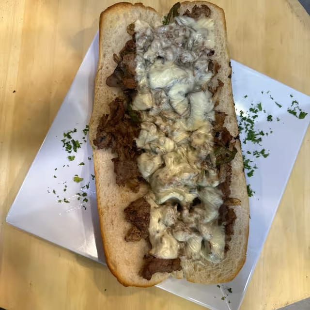 Philly Steak Stuffed Bread.
